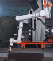 Robot Industrial Móvil de 10 kg, Cobot para Soldadura MIG con Gas, Brazo Robótico de Escritorio de 6 Ejes, Kit de Motor y Caja de Cambios, IP54, Alcance de 1400 mm, Repetibilidad de 0.05 mm