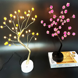 Keluaran baru 35L RGB LED pohon sakura lampu dalam ruangan liburan dekorasi pohon Natal dengan IP44 peringkat pencahayaan Natal - Product Image 2