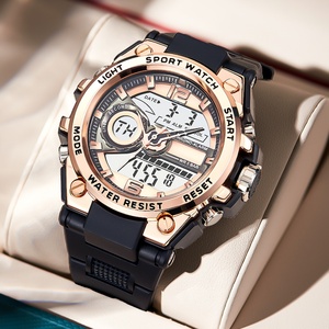 New Sports Watch Men's Analog <b>Digital</b> Watch Men's 30m Waterproof Alarm <b>Clock</b> Watch Dual Display <b>Clock</b> Relogio Masculino - Product Image 1