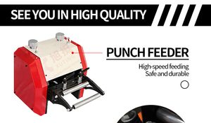 NCF-100 200 300 không khí tự động khí nén kim loại thép không gỉ cuộn dây CNC Lathe decoiler điện Báo Chí NC servo trung chuyển máy - Product Image 6