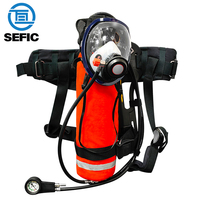 Appareil respiratoire autonome à pression positive (SCBA) pour la lutte contre l'incendie CE, ensembles SCBA