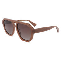 YDMB1022 fabriqué en chine en gros mode grande taille double pont carré lunettes de soleil pour hommes