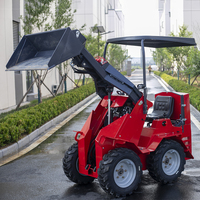 Vente directe usine Chine : Chargeuses frontales compactes, mini-chargeuses sur chenilles avec moteur diesel