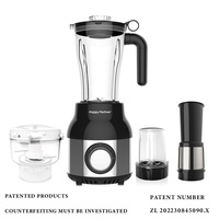 Blender multifonctionnel Happy Partner pour appareils électroménagers, gadget de cuisine fabriqué en Chine, mixeur pour fruits, centrifugeuse, commandes à bouton