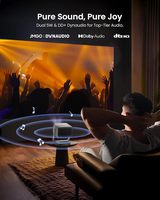Nuevo Proyector DLP Mini Portátil Inteligente JMGO N1, 1080P Full HD, Compatible con 4K, 750 ISO Lúmenes, 3D, Android 11.0, Proyector de Cine en Casa