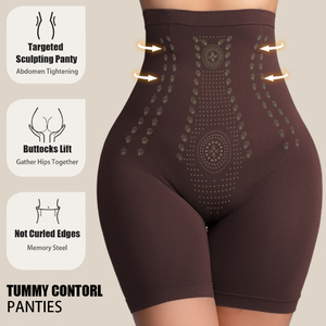 FF6293 Pantalones Cortos Moldeadores <span class=keywords><strong>de</strong></span> Cintura Alta para Mujer, Faja Reductora y Levanta Glúteos, Ropa Interior Moldeadora - Product Image 1