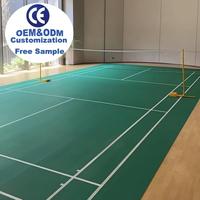 Peinture acrylique extérieure 3 mm pour revêtement de sol sportif en silicone PU pour terrains de basketball et de pickleball