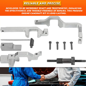 Kit di Attrezzi per la Messa in Fase del Motore, Set di Strumenti per l'Allineamento dell'Albero a Camme per BMW N12 N14 Mini 1.4 1.6 <span class=keywords><strong>Citroen</strong></span> <span class=keywords><strong>C4</strong></span> Peugeot 207 308 - Product Image 6