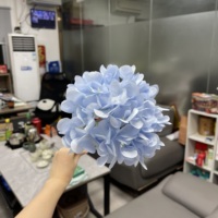 HGA Hydrangeas roses artificiels de haute qualité en soie, vente en gros pour arrangements floraux de mariage, décoration, usine