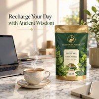 Thé blanc vieilli au champignon Reishi et jujube rouge, puissant antioxydant et soutien immunitaire, thé sain anti-âge