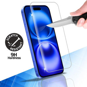 Nuglas Lot de 10 protections d'écran en verre trempé 9H 2.5D pour <span class=keywords><strong>iPhone</strong></span> 17 <span class=keywords><strong>Pro</strong></span> <span class=keywords><strong>Max</strong></span> 16 15 14 <span class=keywords><strong>13</strong></span> 12 11 - Product Image 3