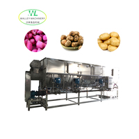Industriële SUS304 roestvrijstalen motor voor voedselverwerkingsmachines, geschikt voor het koken en steriliseren van groenten, fruit en aardappelen in fabrieken.