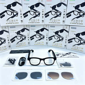 Gafas Inteligentes G1 MAX con IA, Disparo Manos Libres, Cámara Dual, Grabación de Video 1080P, Resistencia al Agua IPX-4, Activación por Voz con IA, Asistente de Reconocimiento de Objetos - Product Image 1
