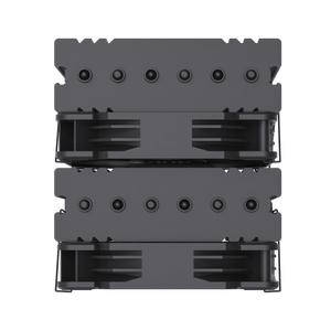 Aoc T65 refroidisseur de processeur à double tour à Dissipation thermique élevée 220 W <span class=keywords><strong>6</strong></span> caloducs en cuivre pur PWM fonctionnement silencieux 84 ailettes en aluminium 940g - Product Image 5