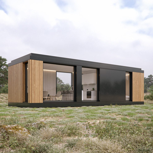 Casa Prefabricada Modular <span class=keywords><strong>de</strong></span> Acero Ligero <span class=keywords><strong>de</strong></span> Buena Calidad con Diseño Nuevo 2025, Casa Prefabricada <span class=keywords><strong>de</strong></span> 2 Dormitorios para Acampar al Aire Libre, Moderna para Villa - Product Image 2