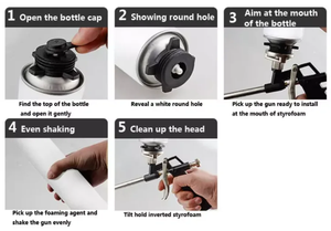 <span class=keywords><strong>Polyurethane</strong></span> bọt cách nhiệt PU bọt cho cualking chống sốc và chịu áp lực - Product Image 2