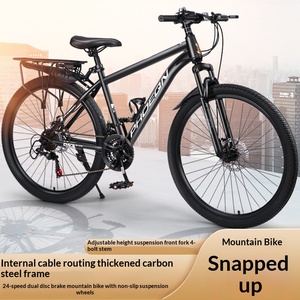 Bicicletta <span class=keywords><strong>da</strong></span> Montagna Dream Bird Nuovo Modello per Adulti, Personalizzabile, in Acciaio ad Alto Tenore di Carbonio, con Doppi Freni a Disco Anteriori, Direttamente dalla Fabbrica - Product Image 2