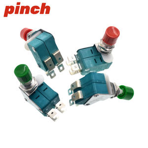 Microinterruptor de doble contacto 16A 250V DPDT con botón verde para uso industrial - Product Image 4