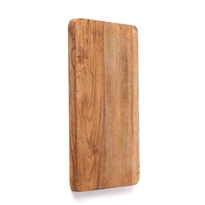 Planche à découper de cuisine en bois massif durable avec bords arrondis |   Grande planche à découper en bois pour hôtel - Product Image 5