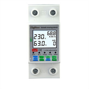 TY-ARZ-63 Compteur d'énergie ZIGBEE avec protection contre les surtensions et les sous-tensions, relais, disjoncteur, compteur de puissance, Smart Life, Maison Intelligente - Product Image 4