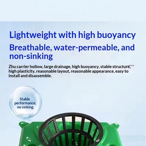 เกาะปลูกพืชลอยน้ำสำหรับระบบเพาะเลี้ยงสัต<span class=keywords><strong>ว</strong></span>์น้ำแบบอควาโปนิกส์ <span class=keywords><strong>แพ</strong></span>พลาสติกลอยน้ำสำหรับปลูกข้า<span class=keywords><strong>ว</strong></span>และ<span class=keywords><strong>ผัก</strong></span>แบบไฮโดรโปนิกส์ - Product Image 3