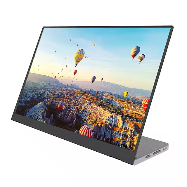 Foldable 15.6 Inch Monitor Portable Monitor 60HZ Full HD 1080P LCD Screen Monitors for Laptops Gaming