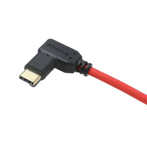 Cable de Transferencia de Datos y Energía Trenzado con Bloqueo USB-C Tipo C de Alvin's Cables para Monitor Blackmagic Pyxis/URSA Cine EVF/Micro Studio 4K - Product Image 3