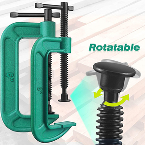 Kìm kẹp chữ <span class=keywords><strong>C</strong></span> đa năng HT2810, loại nặng, 1 2 3 4 5 6 8 10 12 inch, kìm kẹp <span class=keywords><strong>g</strong></span>ỗ nhẹ, OEM/ODM - Product Image 3