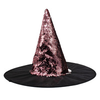 Sombrero de mago de tela Oxford, sombrero de bruja, accesorios de disfraz de maquillaje de Halloween, sombrero de bruja de Harry Potter, sombrero de bruja