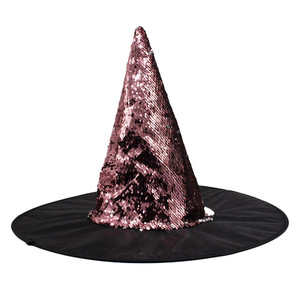 Cappello da strega in tessuto Oxford, cappello da mago, accessori per costumi di Halloween, cappello da strega di <span class=keywords><strong>Harry</strong></span> <span class=keywords><strong>Potter</strong></span>, cappello da strega - Product Image 3