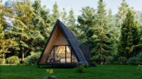 Unité de logement modulaire LGS en acier léger, design européen, étanche, type « Granny Flat », cabane préfabriquée pour Airbnb et complexes hôteliers
