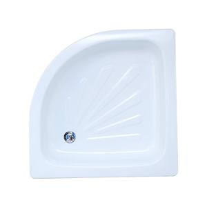 Beau secteur acier émail plateau de douche XG800C salle de bain Quadrant plateau de douche en acier pour la maison hôtel - Product Image 1