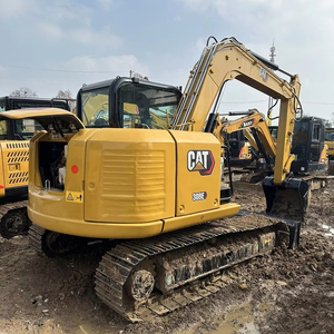 Excavatrice d'occasion de 8 tonnes CAT 308E, engin de construction de bonne qualité, origine Japon, modèles CAT 305.5, 306, 306.5, 307, 308 avec certifications CE et EPA - Product Image 1