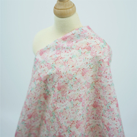 Tissu Voile 100% Coton 75 g/m² à Motifs Floraux, Doux et Pur, Imprimé sur Mesure pour Textiles de Maison et Robes, Technique de Tissage – Meilleures Ventes