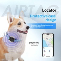 Collier GPS anti-perte pour animaux de compagnie, étui de protection pour AirTag, suivi intelligent iOS Android
