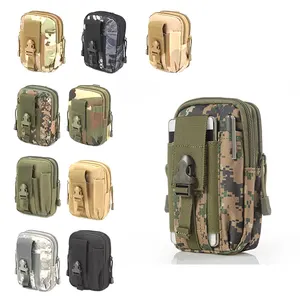 Camping Climbing Waterproof Admin Molle Leg Edc Tactical Mini Waist Fanny Pack Edc Pouch Molle Tactical Bag Small Shoulder