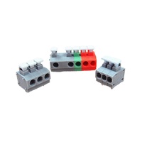 Bornier de connexion rapide sans vis à 2 pôles pour fil simple massif