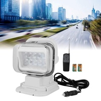 Projecteur LED marin haute puissance 50W 7 pouces pour bateau, chasse, camion, voiture