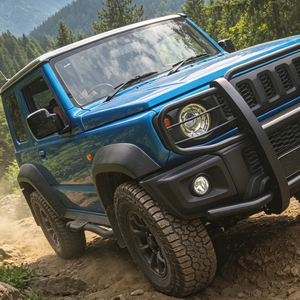 Parachoques Delantero Jimny Bull Bar, Barra Protectora de Hierro para Suzuki Jimny GEN <span class=keywords><strong>4</strong></span> JB64 JB64W JB74 JB74W 2019+ 3 Puertas 5 Puertas - Product Image 2