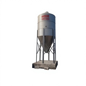 Silo d'alimentation galvanisé pour élevage de volailles à capacité multiple - Product Image 1