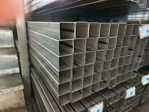 Structural Square <strong>Rectangular</strong> Round Hollow Section Carbon Steel Weld <strong>Pipe</strong> Zinc Coated ASTM JIS BS 6m - Product Image 4