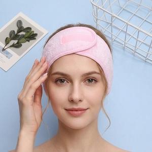 Bandeau de spa absorbant la transpiration, antidérapant, extensible et lavable pour le maquillage, le lavage du visage, les soins du visage et comme bandeau de sport - Product Image 6