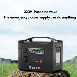 Station portable haute puissance 5000W, batterie lithium-ion, onduleur à onde sinusoïdale pure, technologie MPPT, compatible panneau solaire, lampe torche - Product Image 3