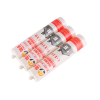 LingTai FV-0 Scellant en silicone blanc 100% écologique, résistant aux hautes températures, classe L-119, 340g, pour le bâtiment et le travail du bois