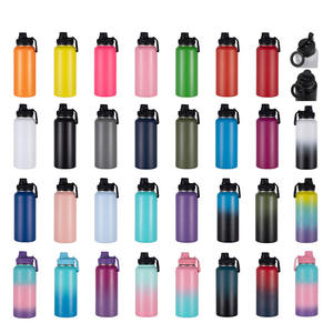 12oz Insulated Water Bottle With Straw Lids Stainless Steel Kids Water Bottles For School <b>Double</b> <b>Wall</b> Vacuum Metal Water Bottle - Product Image 2
