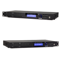 Processeur de sonorisation DSP FIR LB306 3 entrées 6 sorties, 500 MHz, double cœur, 32 bits, 768 kHz ADC, PEQ, DEQ, GEQ, contrôle USB, LAN, PC