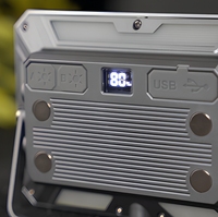 Lampe de travail LED portable 20W 1000LM, magnétique, rechargeable, IP44, pour réparation automobile, garage, atelier