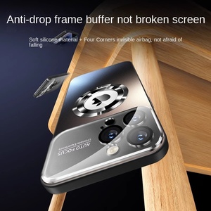 Coque de téléphone magnétique mate pour <span class=keywords><strong>iPhone</strong></span> 18 <span class=keywords><strong>Pro</strong></span> Max 16 14, protection d'objectif en PC avec motif animal - Product Image 4