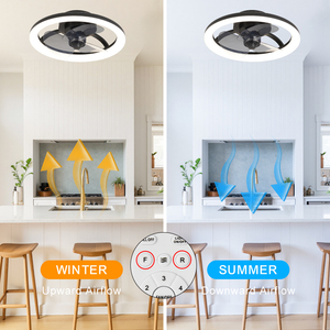 140 Wát thông minh quạt trần với ánh sáng 6 tốc độ 3 Màu nhiệt độ từ xa thời gian cho phòng khách phòng ngủ LED Đèn với <span class=keywords><strong>Fan</strong></span> - Product Image 6