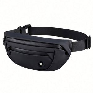 Multi Compartment 900D Membrane <b>Waterproof</b> Sports Organizer Waist Belt Bag Crossbody Fanny <b>Pack</b> - Product Image 5